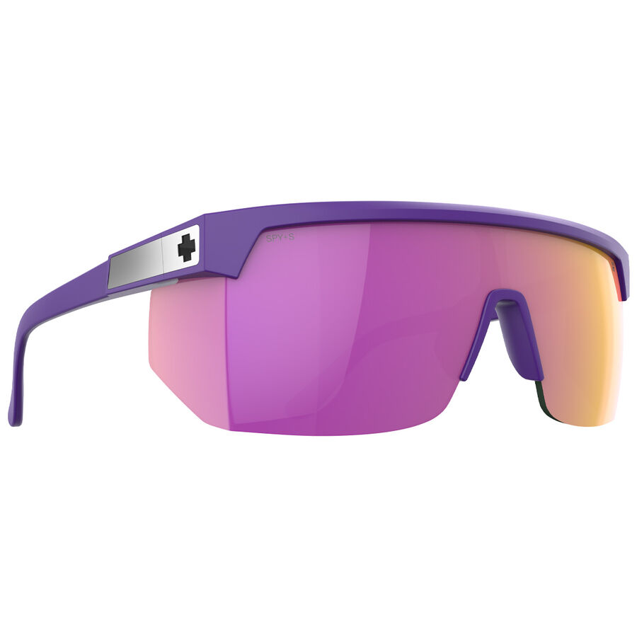 SUPER FLYNN, Matte Purple-HD Plus Grey Green with Pink Spectra Mirror, hi-res